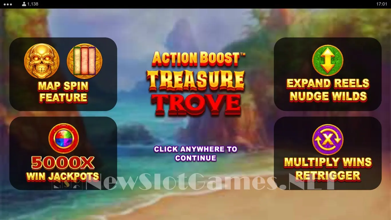 Action Boost Treasure Trove slot