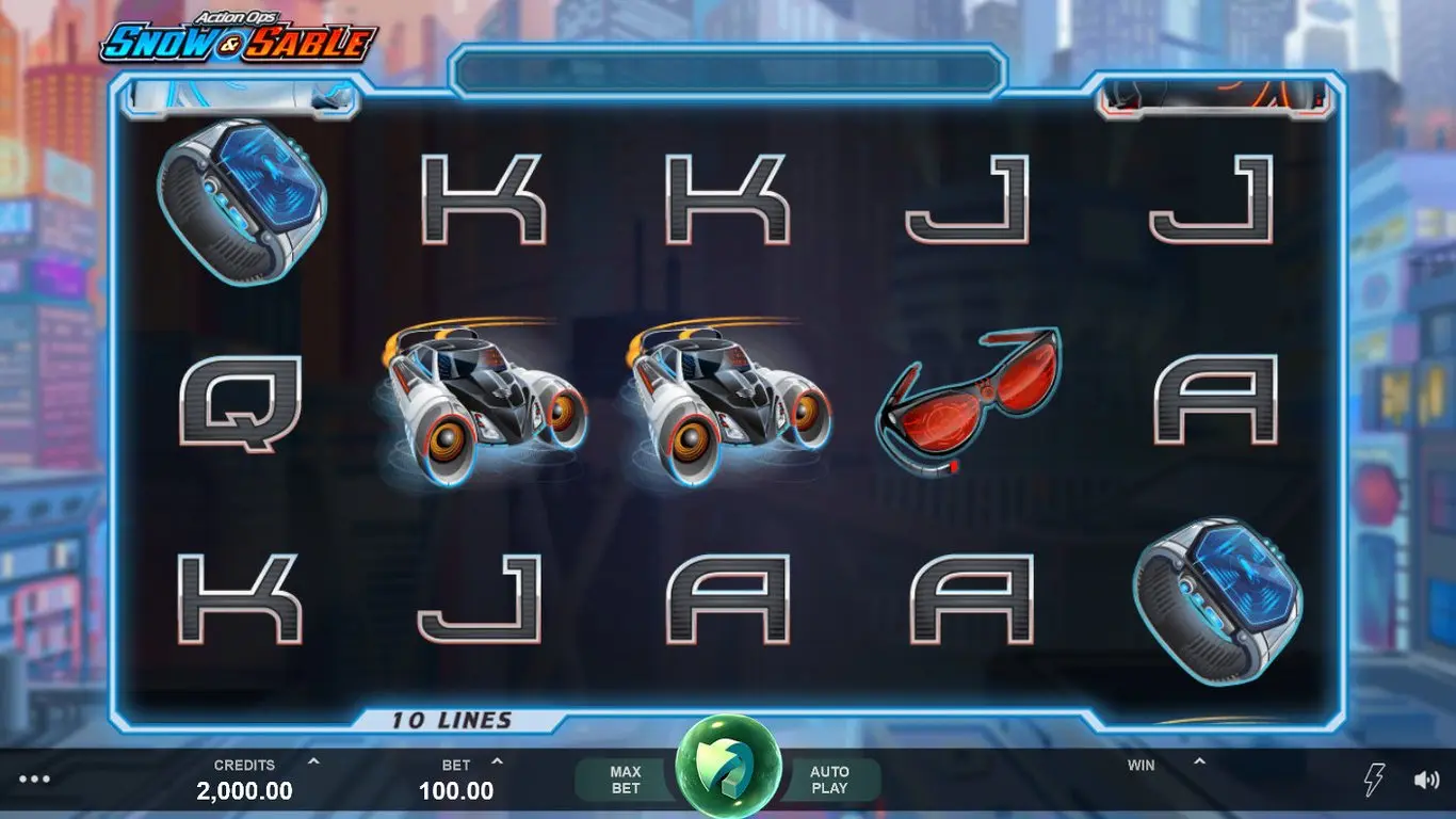 Action Ops Snow and Sable slot