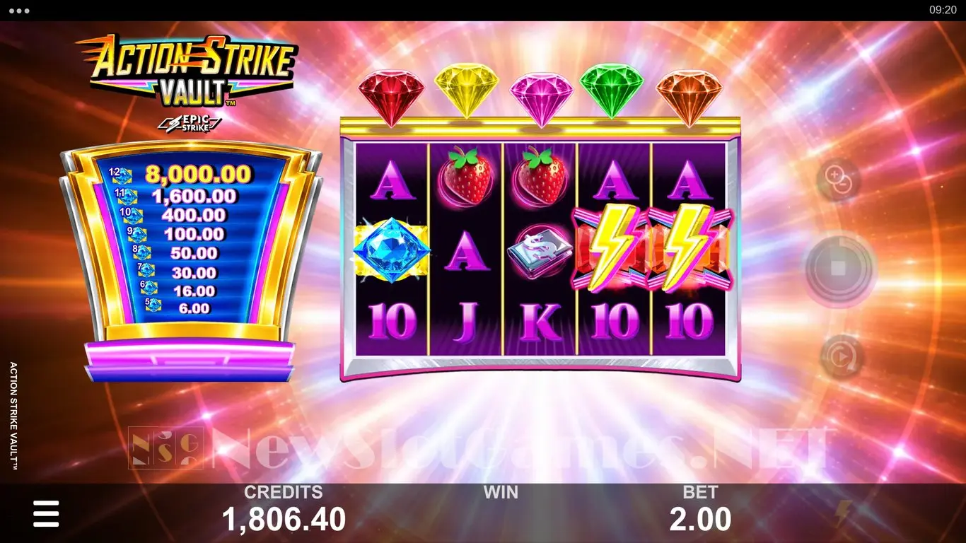 Action Strike Vault slot