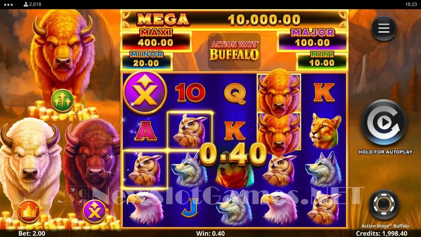 Action Ways Buffalo slot