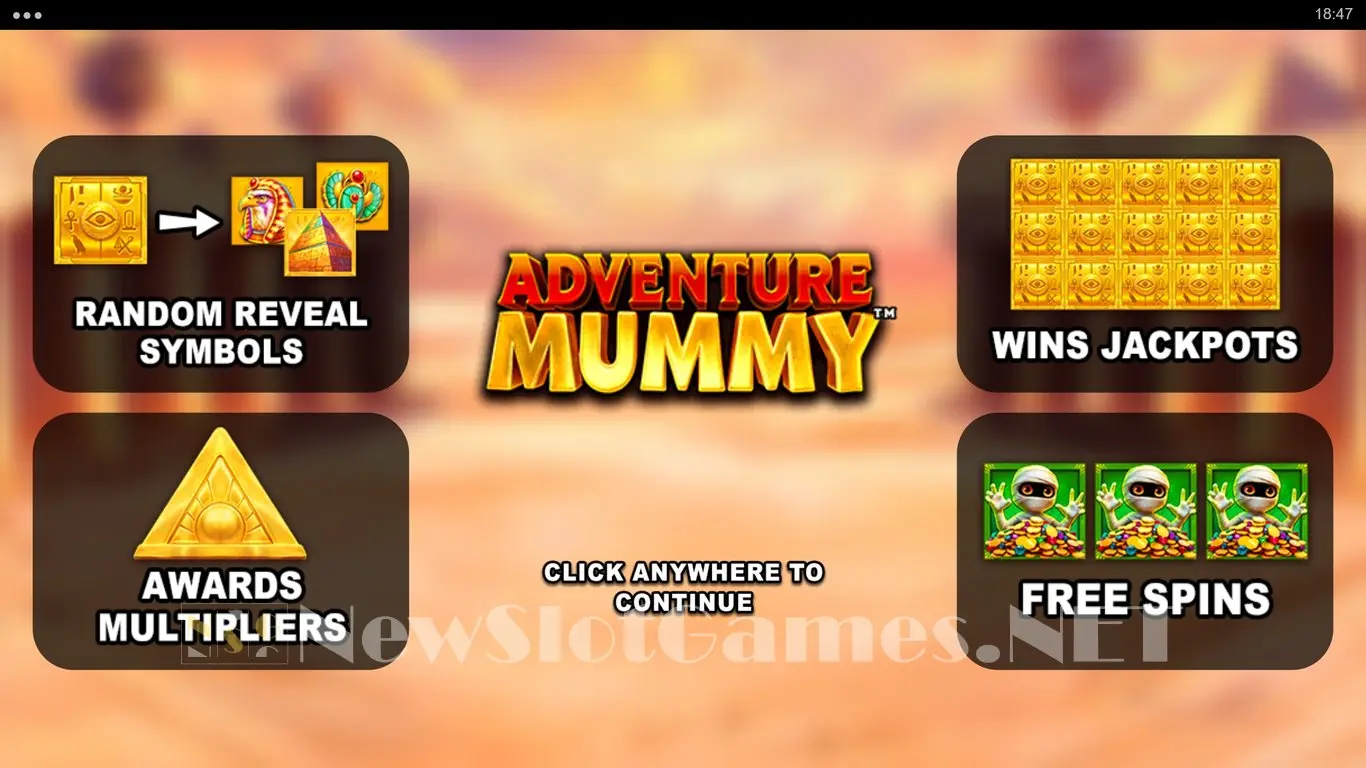 Adventure Mummy slot
