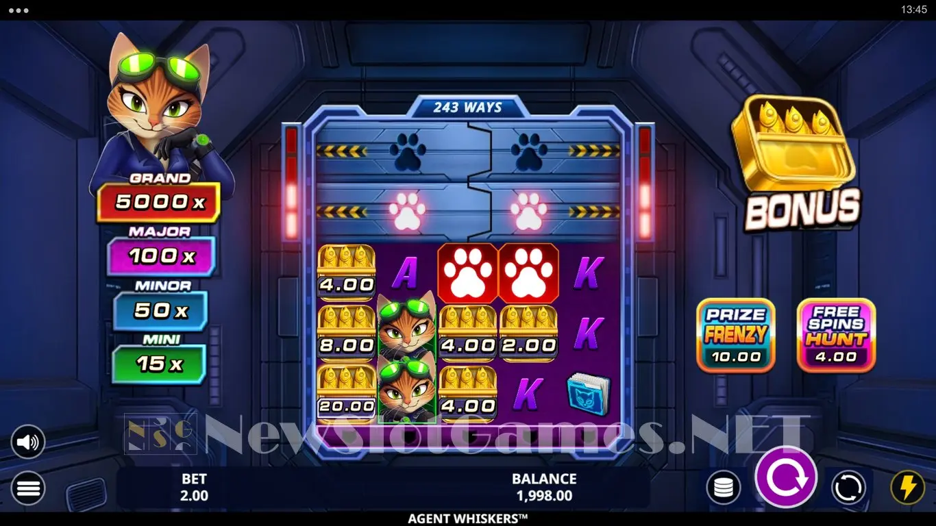 Agent Whiskers slot
