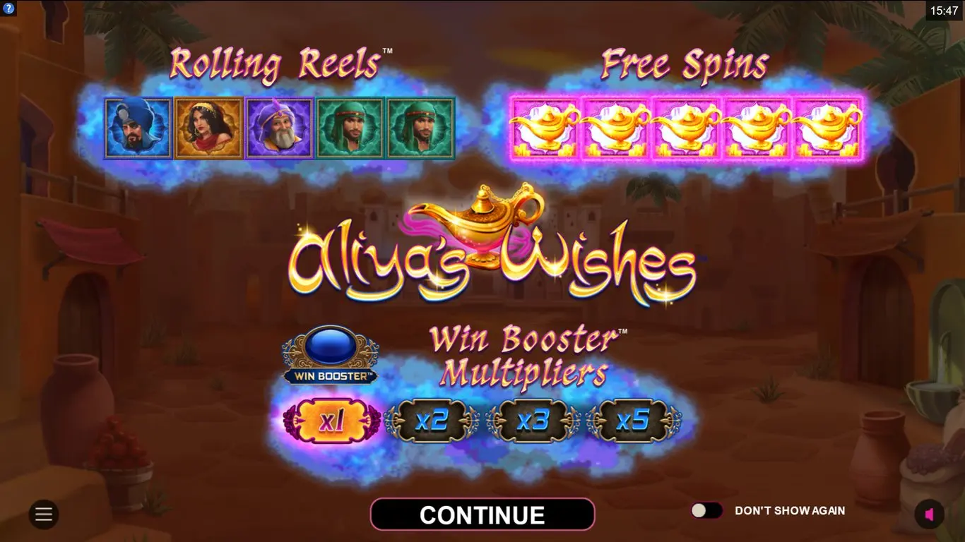 Aliyas Wishes slot