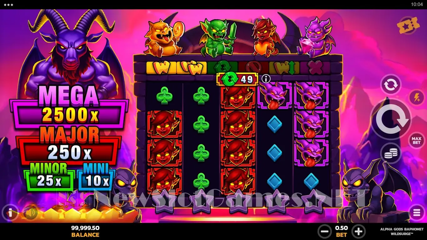 Alpha Gods Baphomet slot