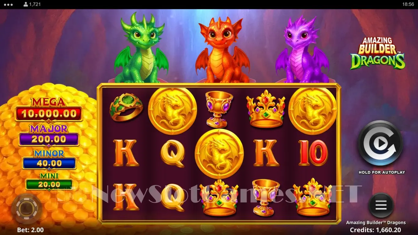 Amazing Builder Dragons slot