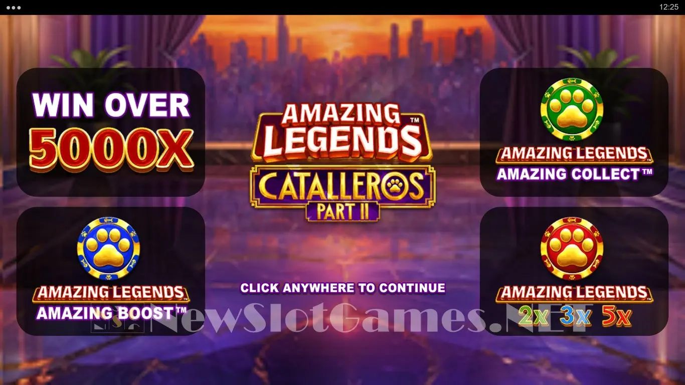 Amazing Legends Catalleros Part 2 slot