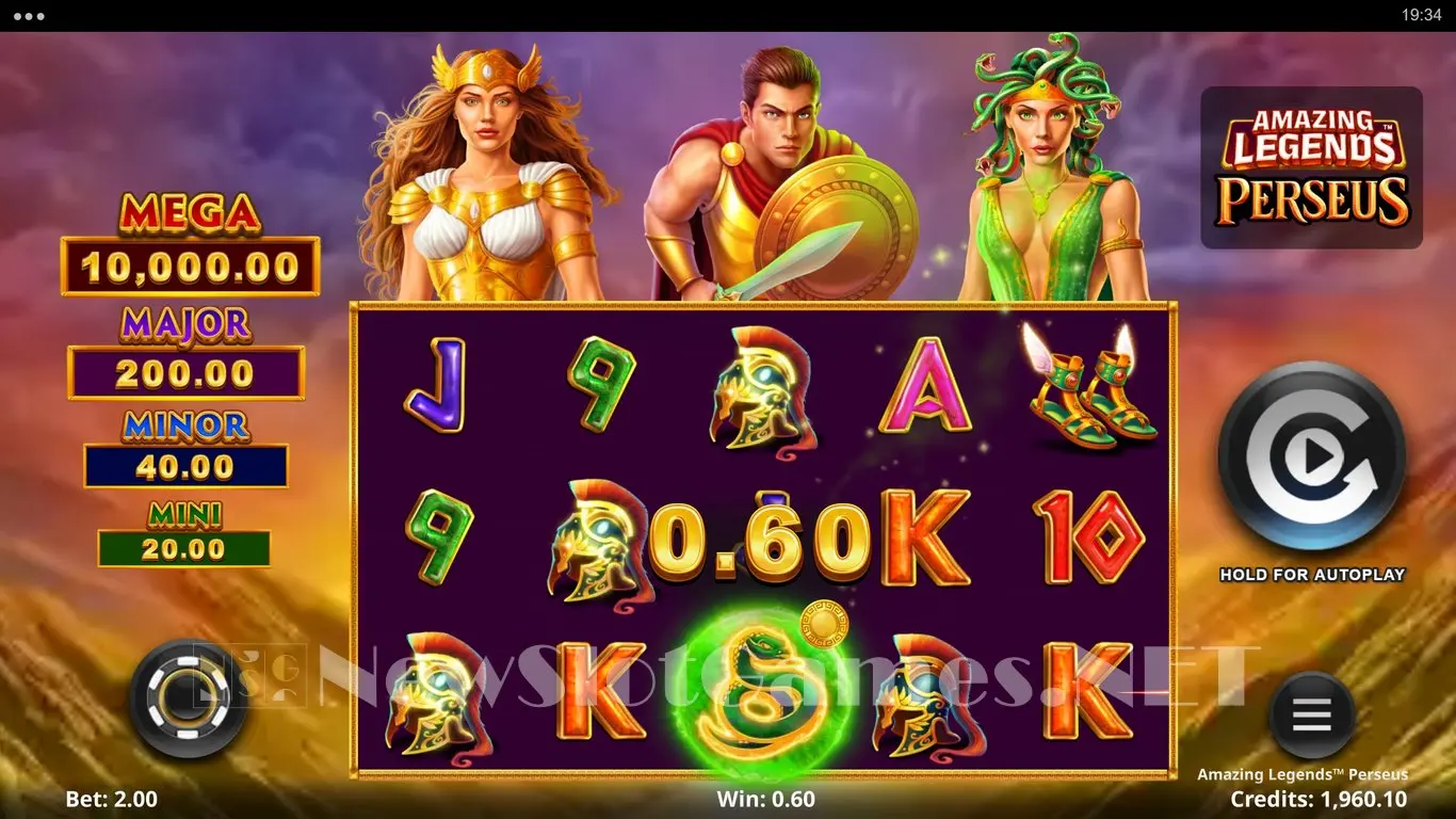 Amazing Legends Perseus slot