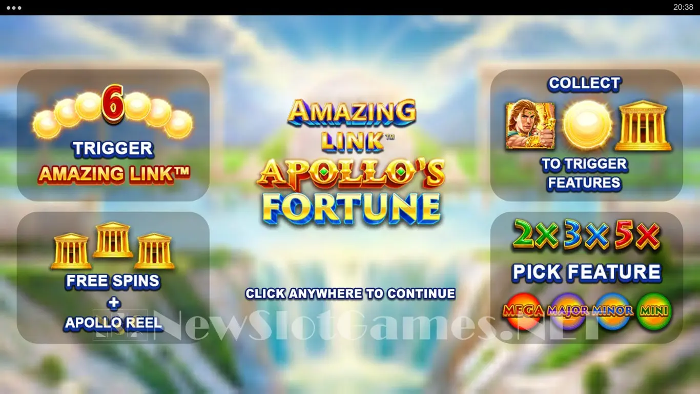 Amazing Link Apollos Fortune slot
