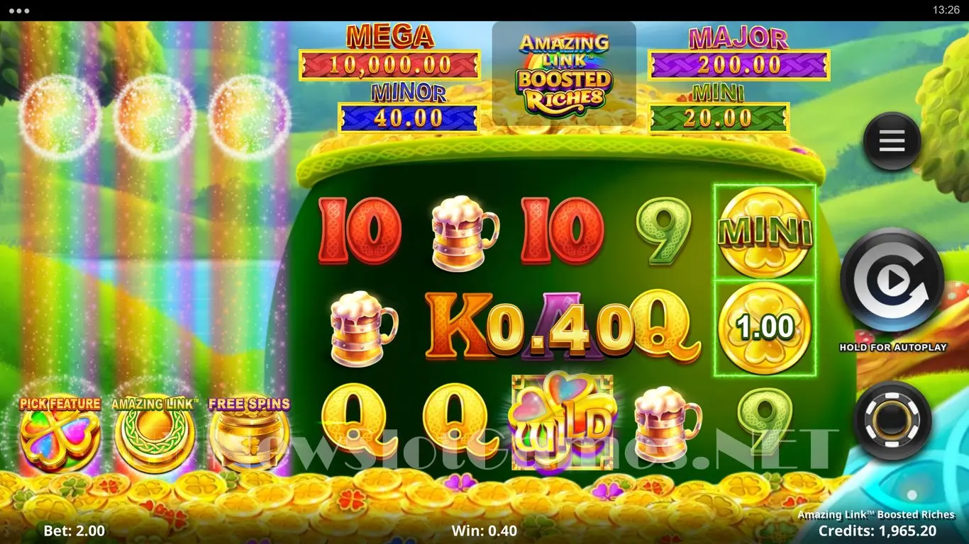 Amazing Link Boosted Riches slot