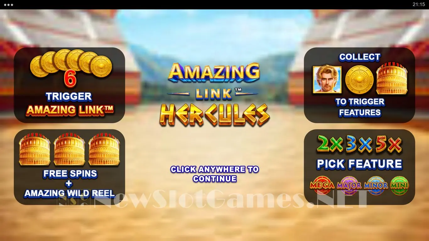 Amazing Link Hercules slot