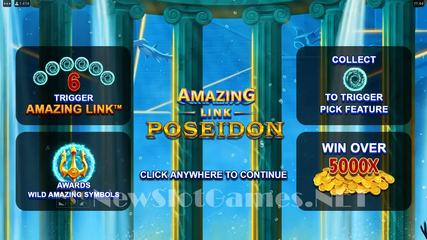 Amazing Link Poseidon slot