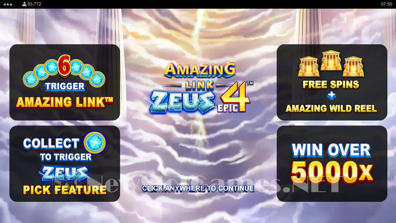 Amazing Link Zeus Epic 4 slot
