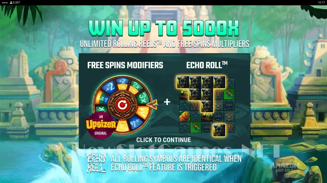 Amazon Lost Gold slot