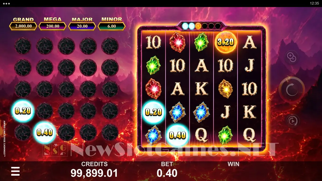 Amped Link Surge Cashingo slot