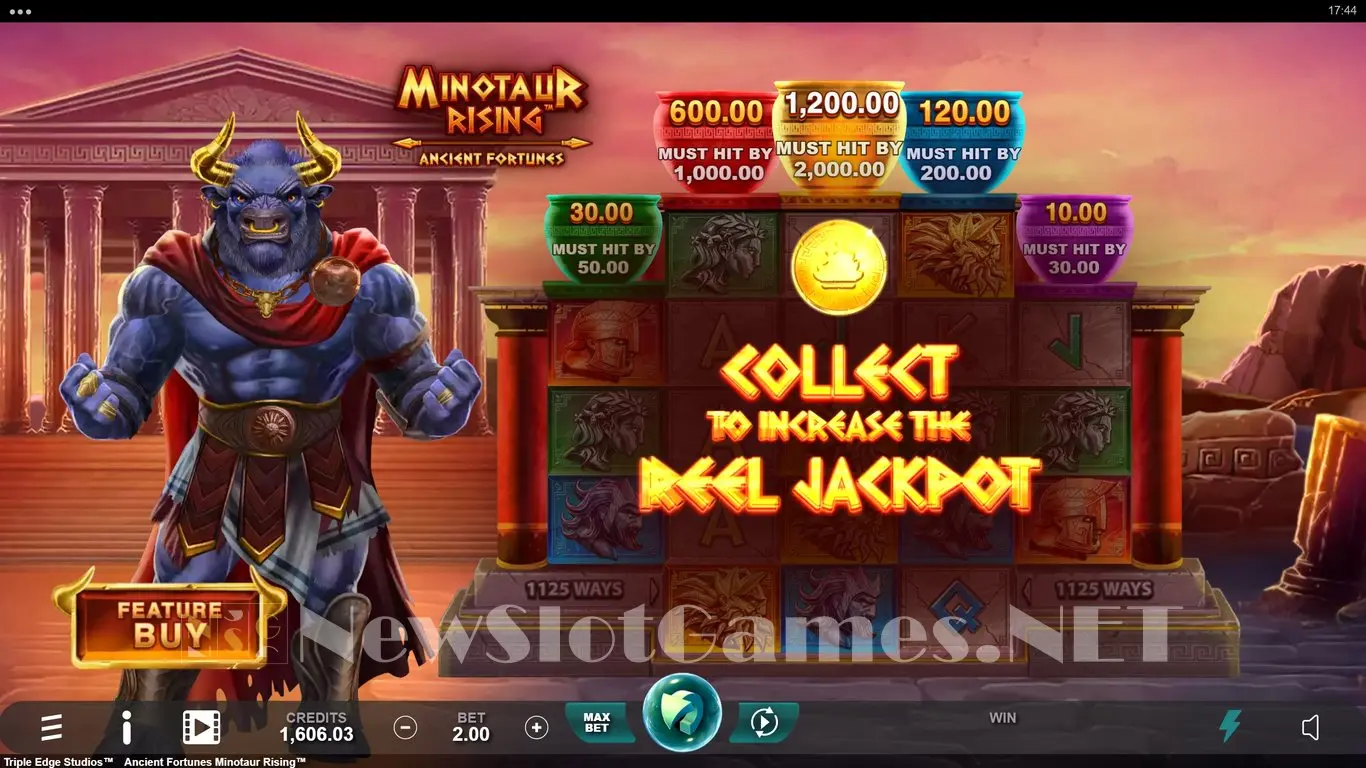 Ancient Fortunes Minotaur Rising slot