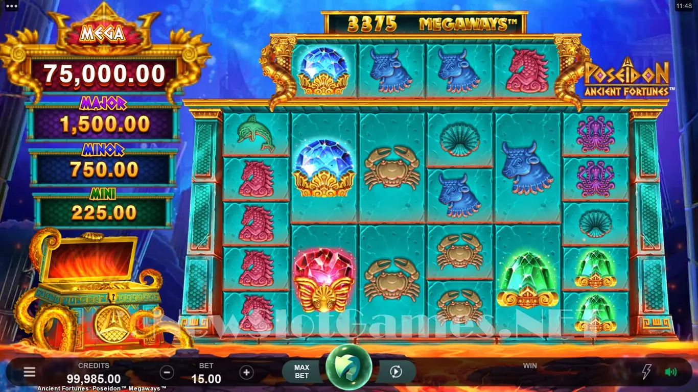 Ancient Fortunes: Poseidon Megaways  slot