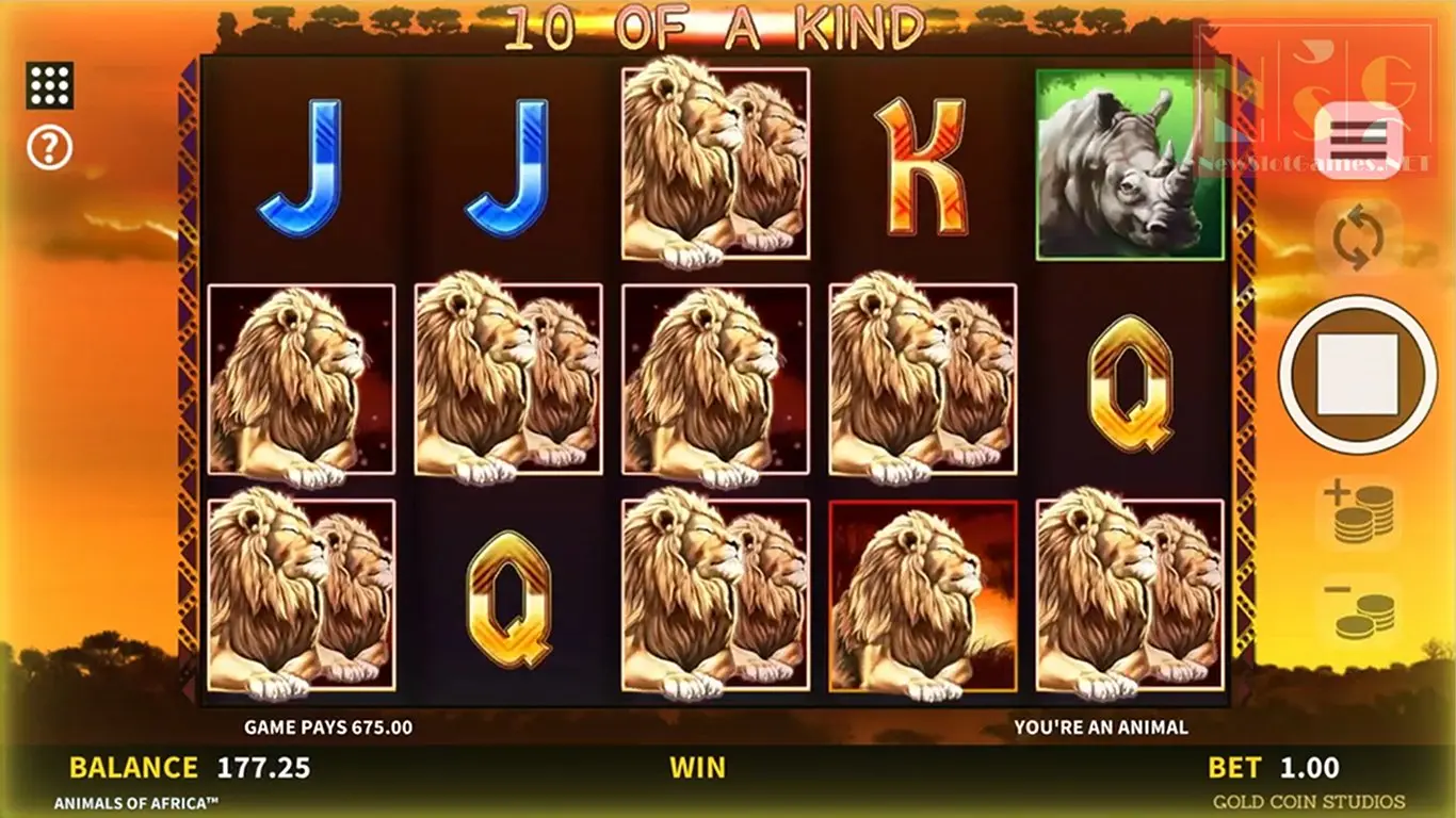 Animals of Africa slot