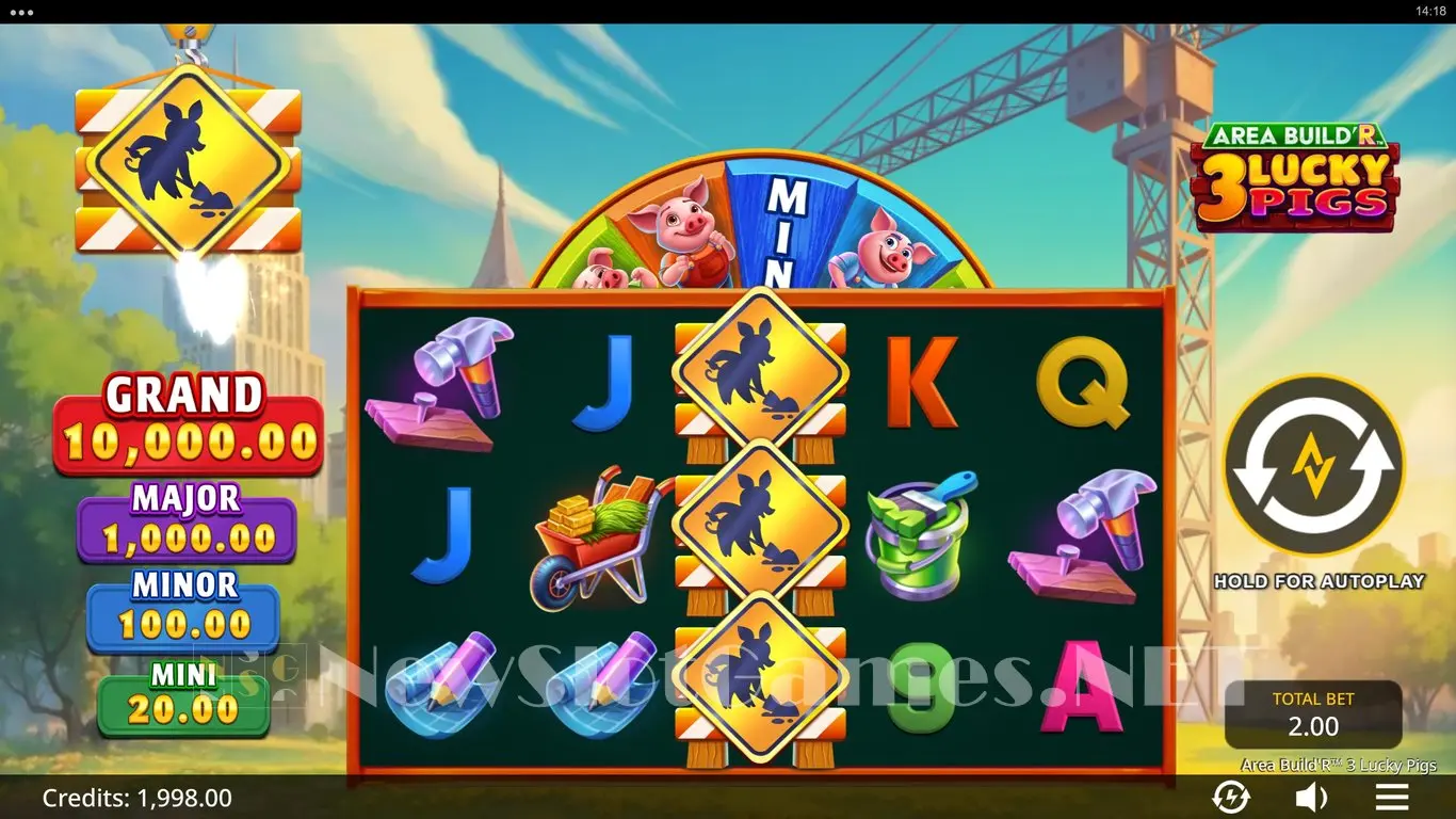 Area BuildR 3 Lucky Pigs slot