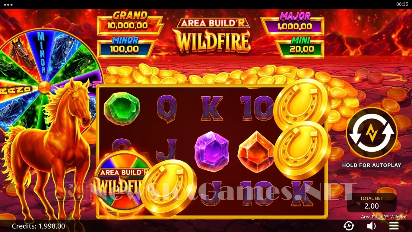 Area BuildR Wildfire slot