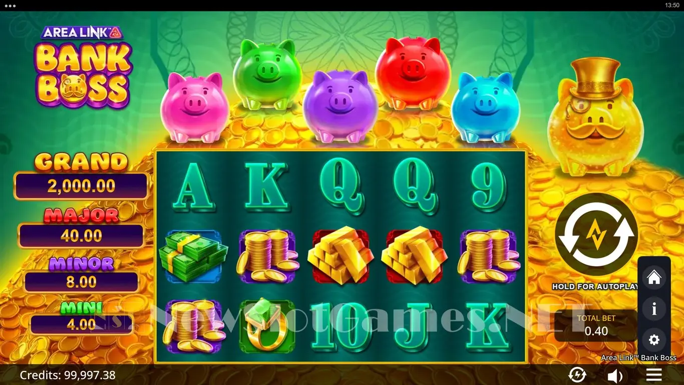 Area Link Bank Boss slot