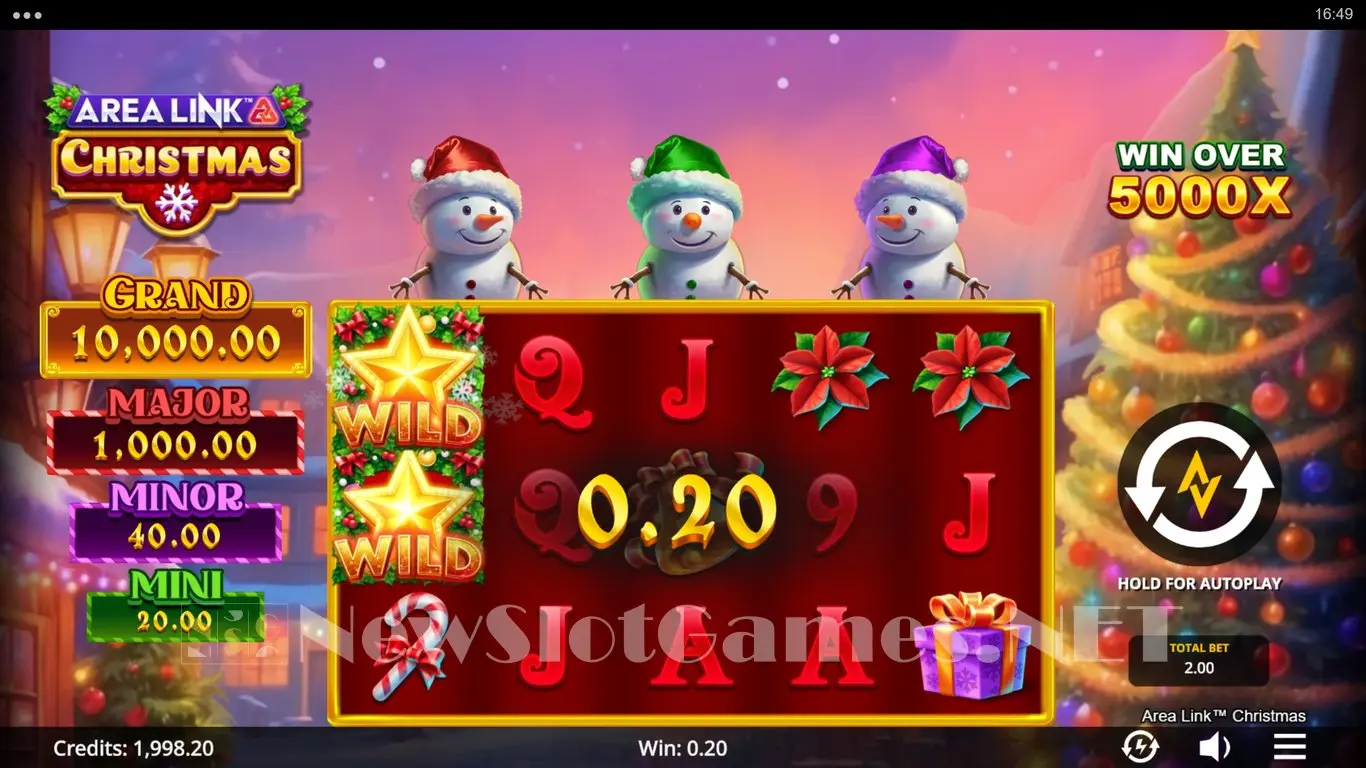 Area Link Christmas slot