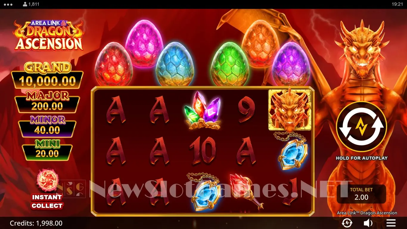 Area Link Dragon Ascension slot by 