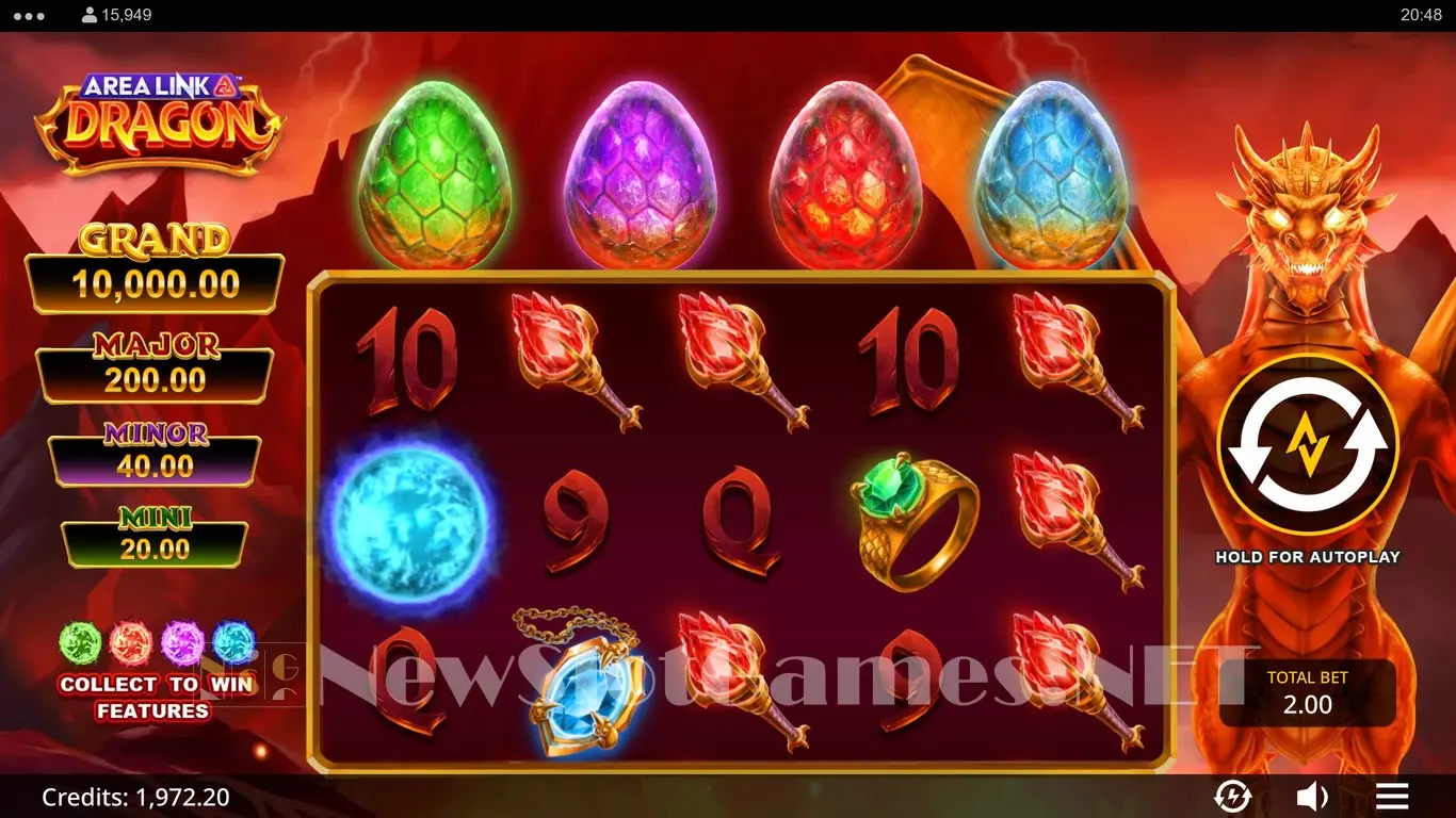 Area Link Dragon slot