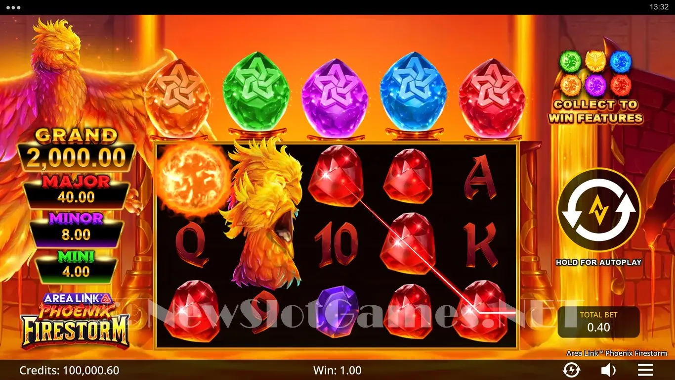 Area Link Phoenix Firestorm slot