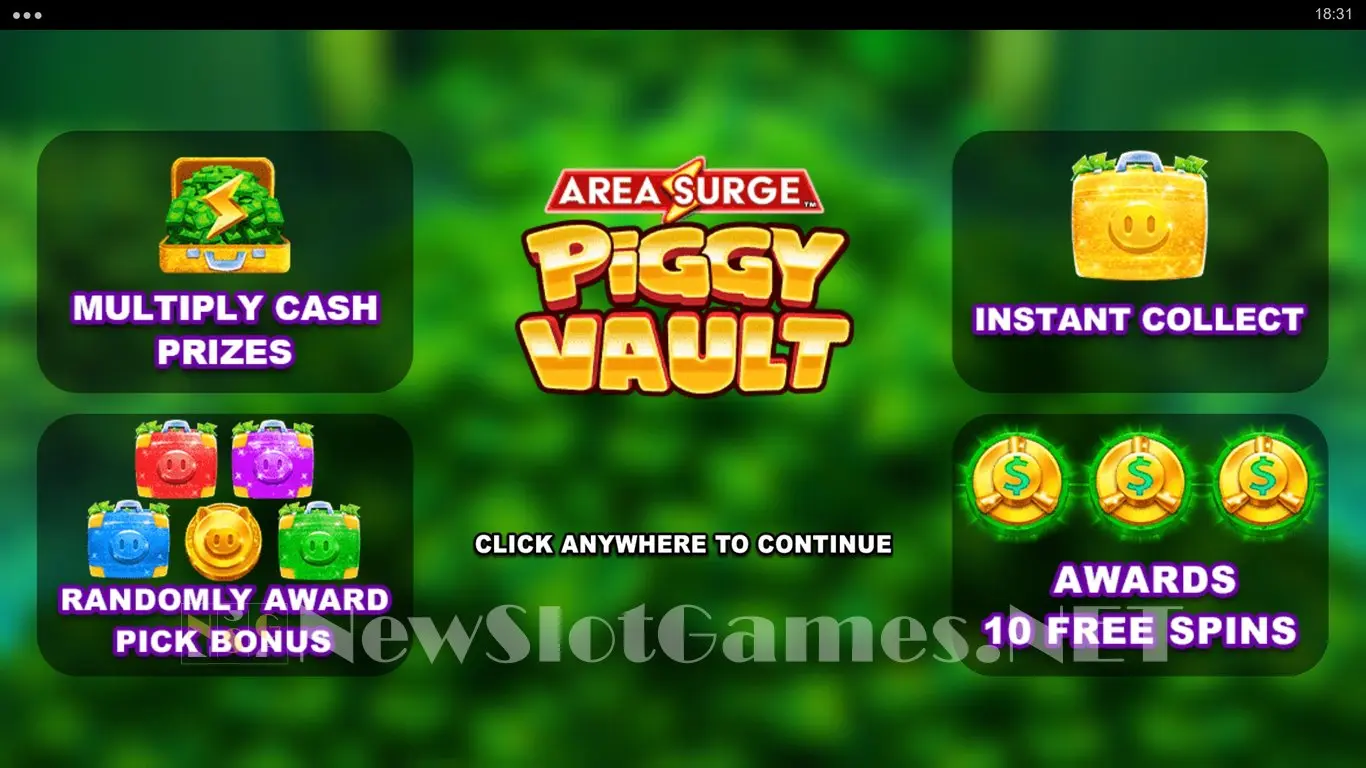 Area Surge Piggy Vault slot