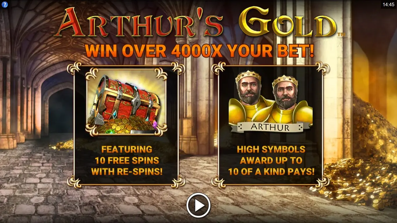 Arthurs Gold slot
