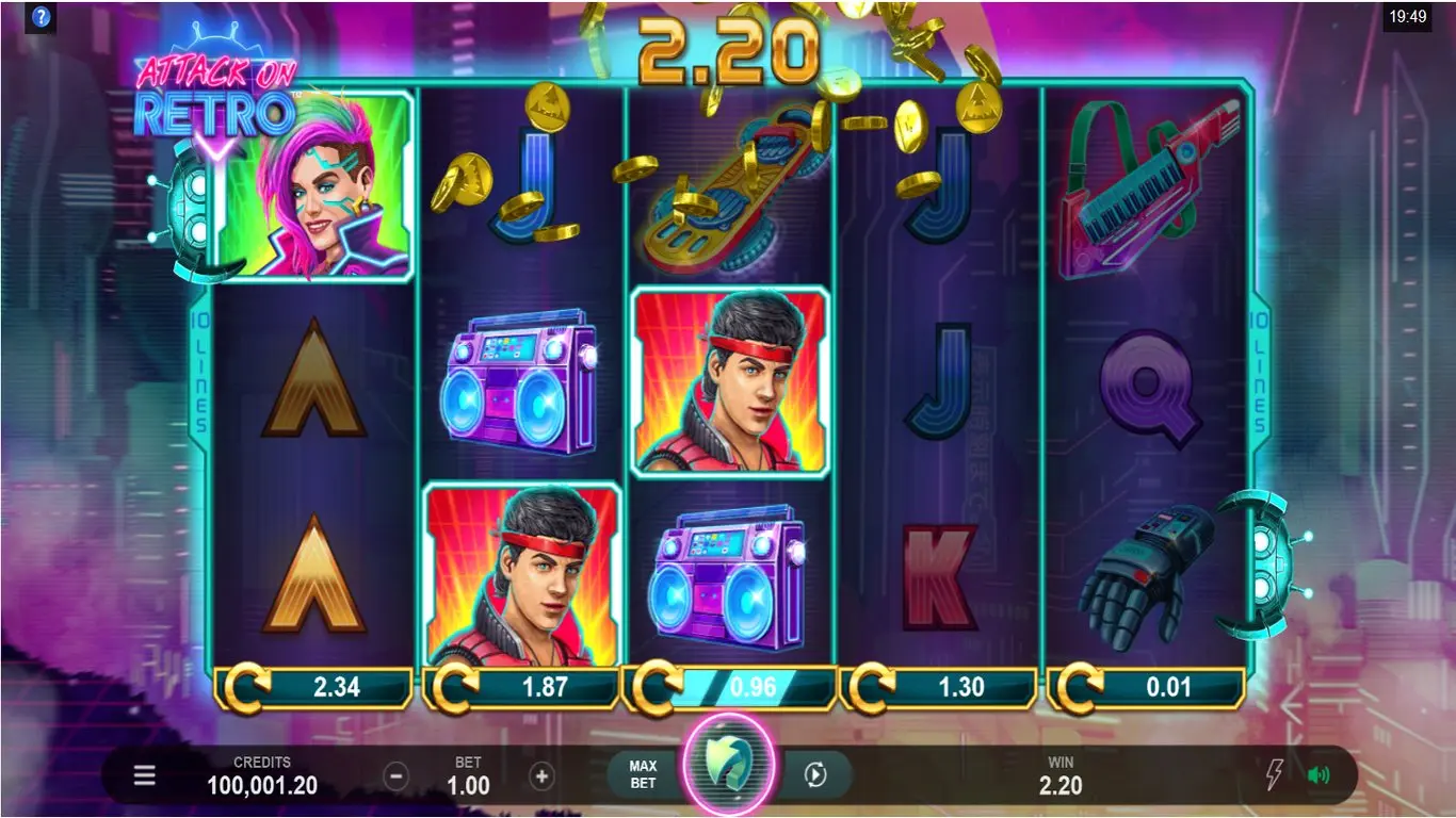 Attack on Retro slot