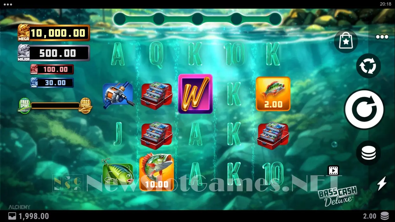Bass Cash Deluxe slot