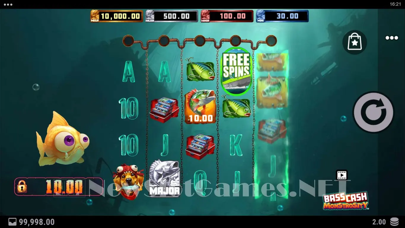 Bass Cash Monstrosity slot