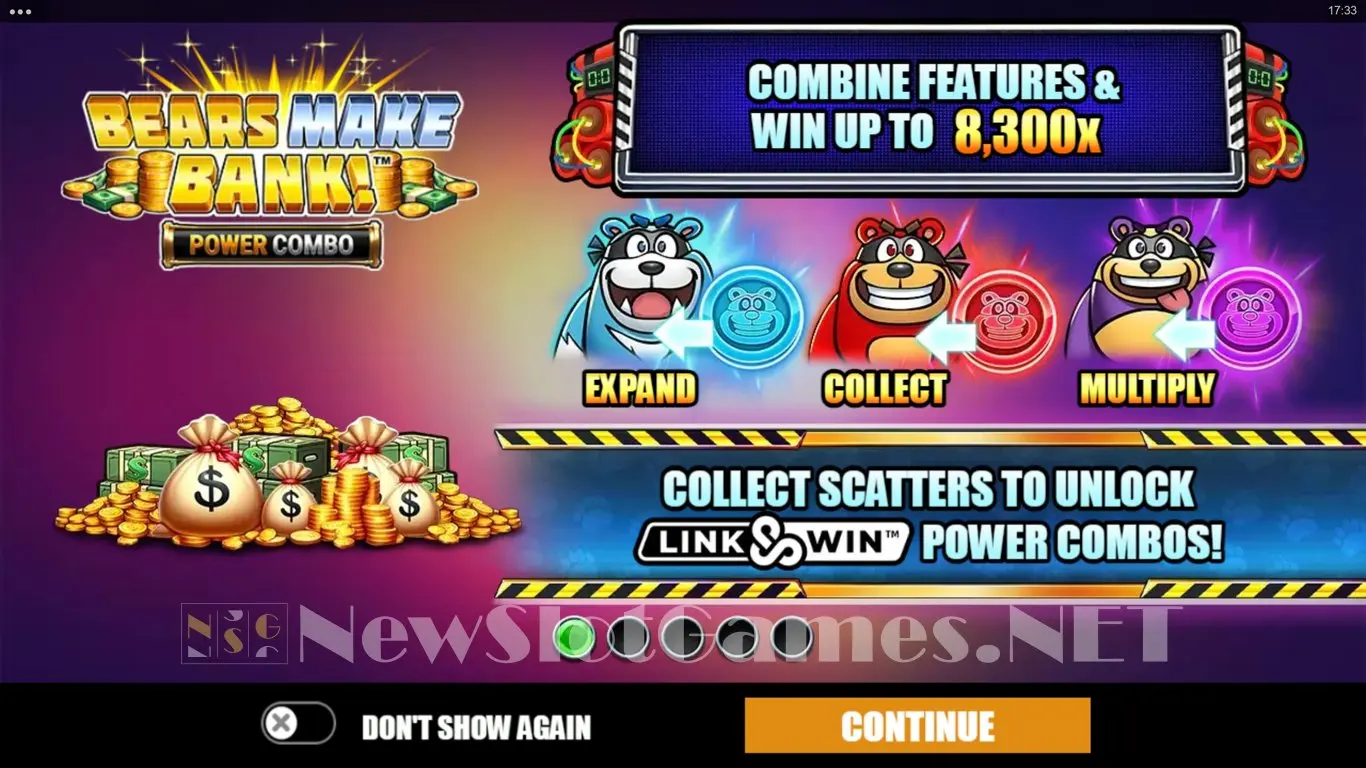 Bears Make Bank! Power Combo slot