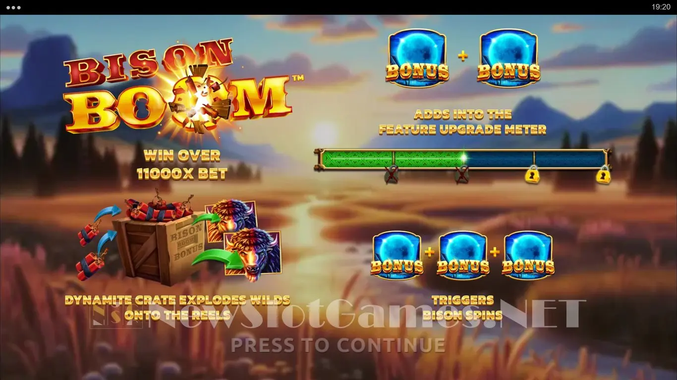 Bison Boom slot