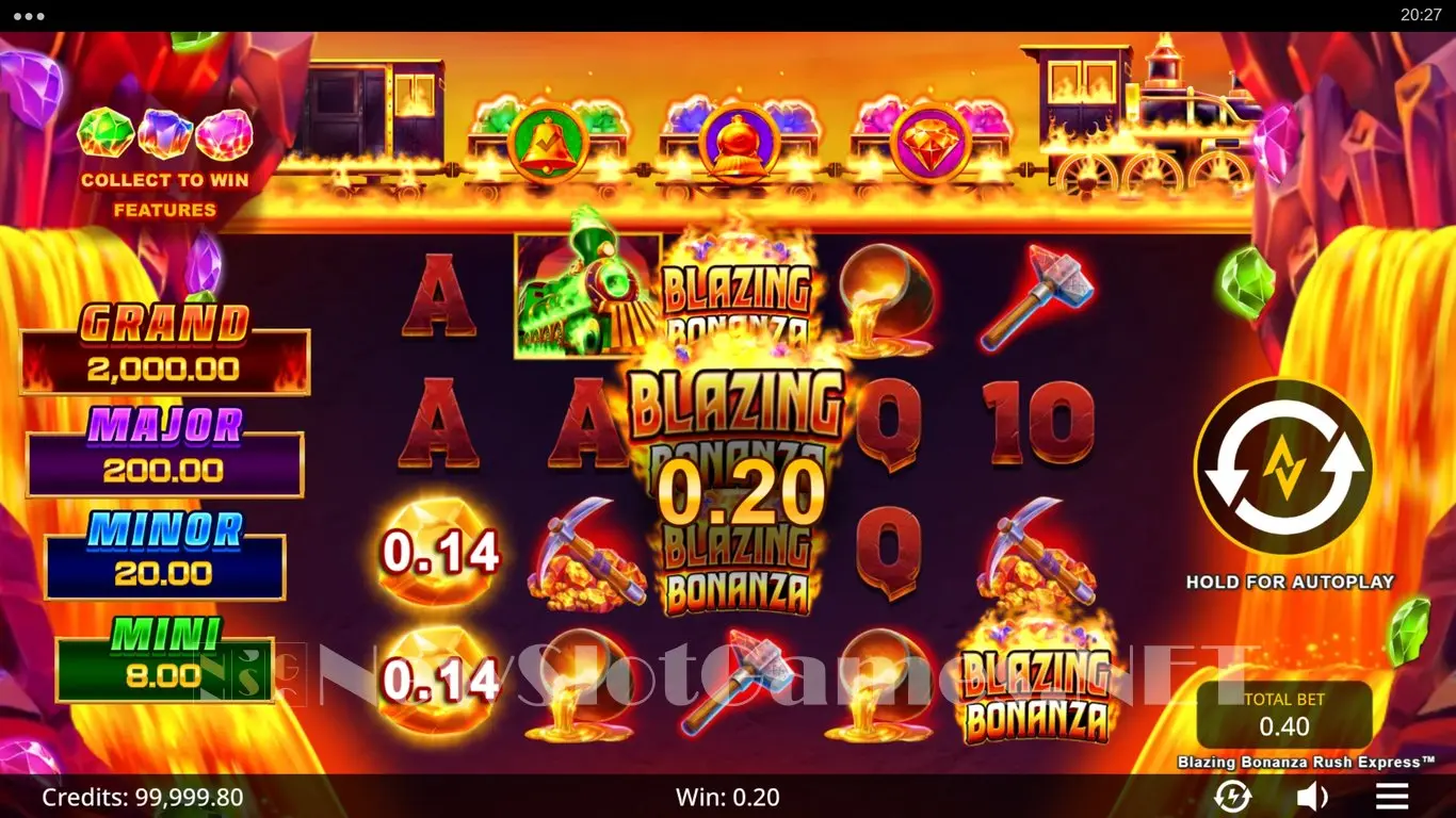 Blazing Bonanza Rush Express slot