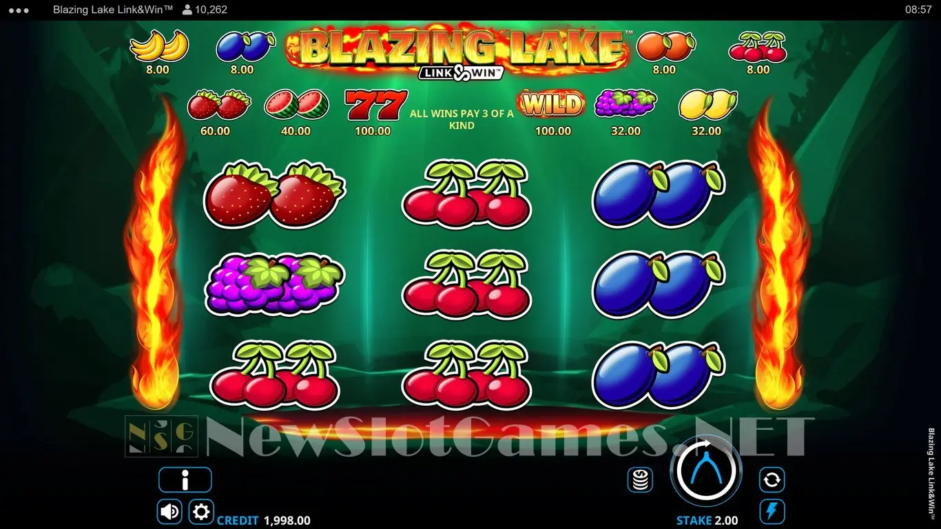 Blazing Lake Link & Win slot