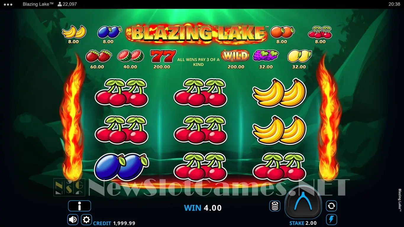 Blazing Lake slot