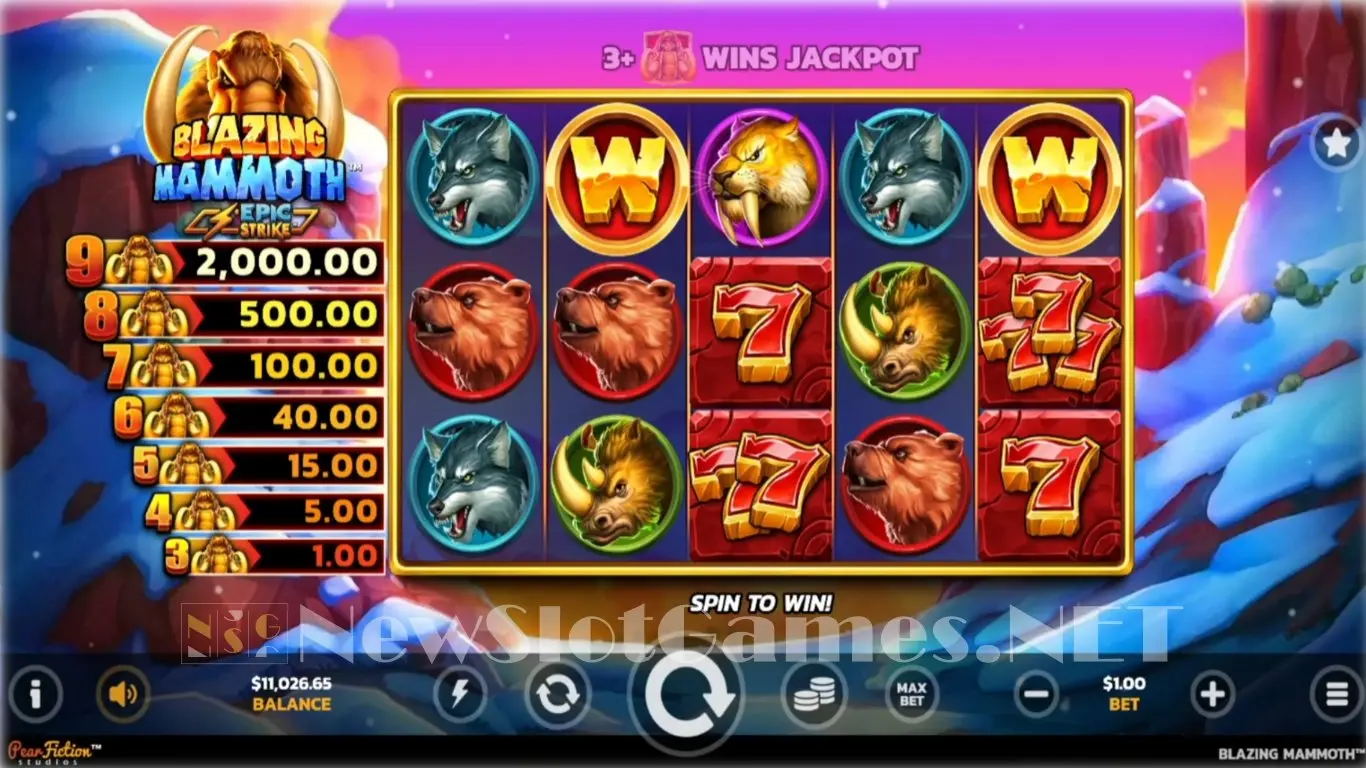 Blazing Mammoth slot
