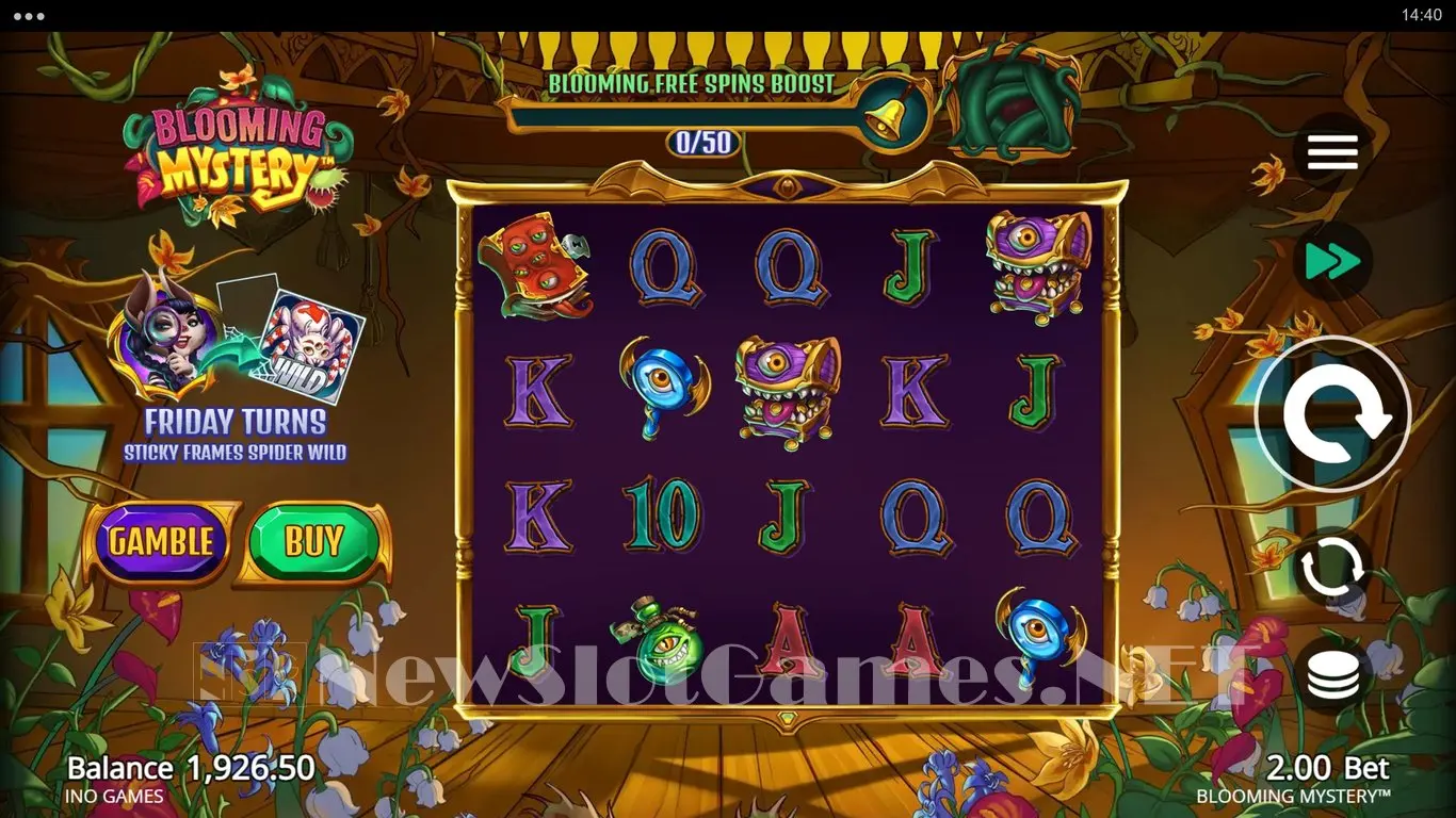 Blooming Mystery slot