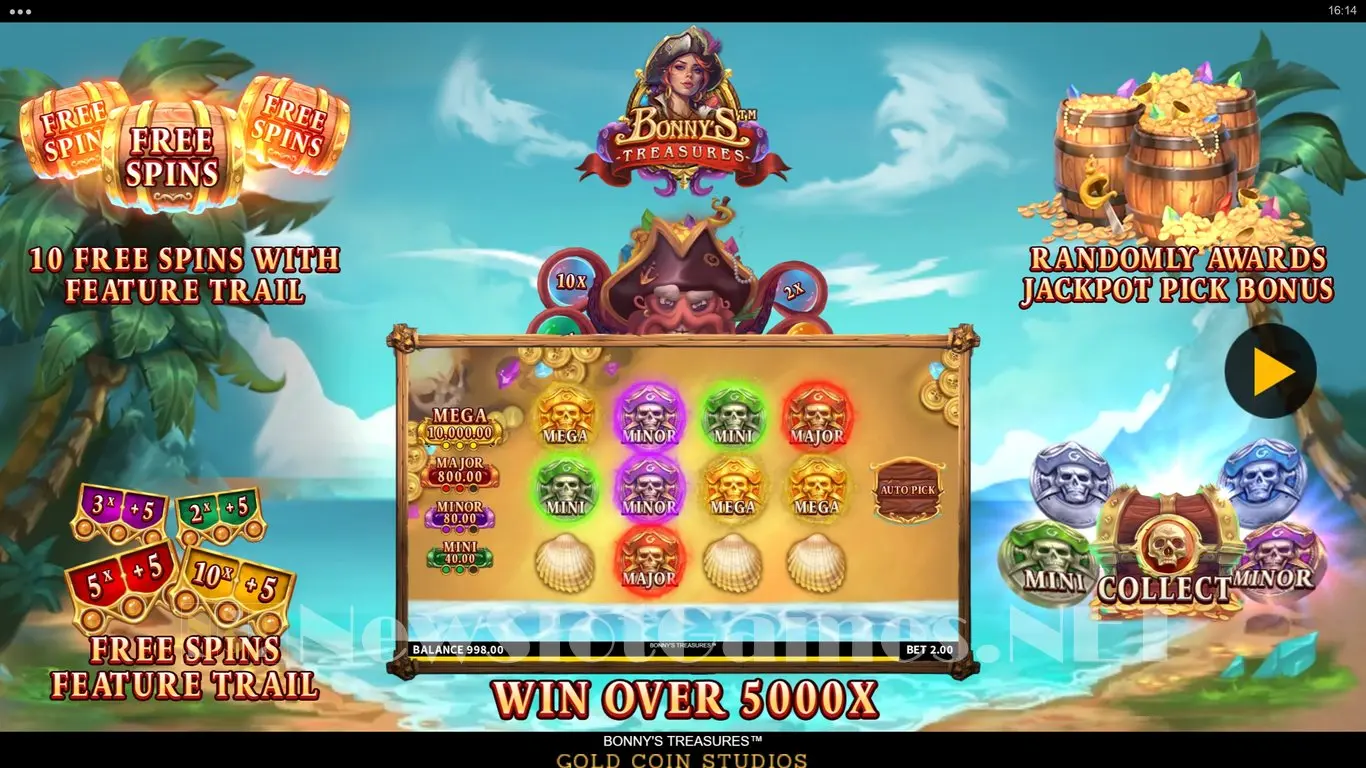 Bonnys Treasures slot