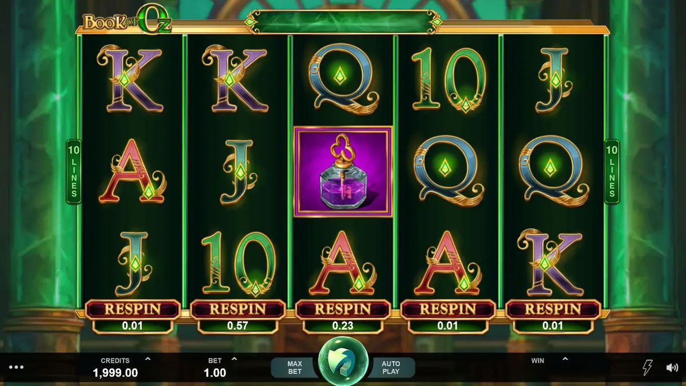 Book of Oz slot