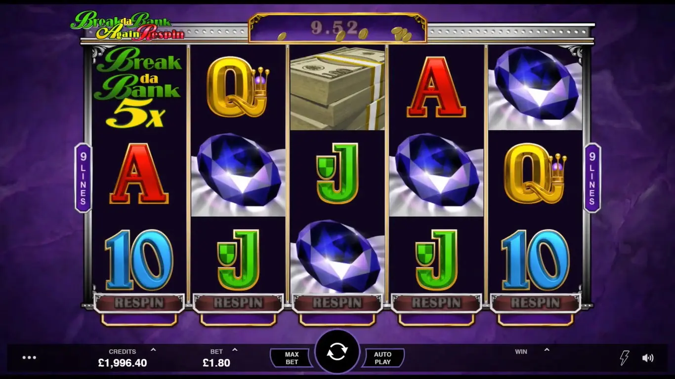 Break da Bank Again Respin slot