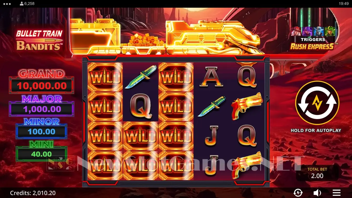 Bullet Train Bandits slot