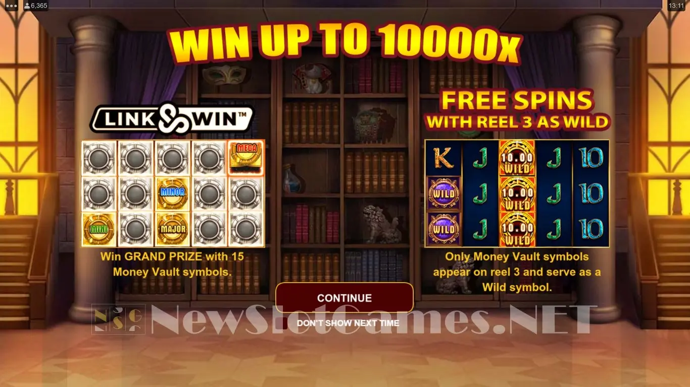 Bust the Mansion slot