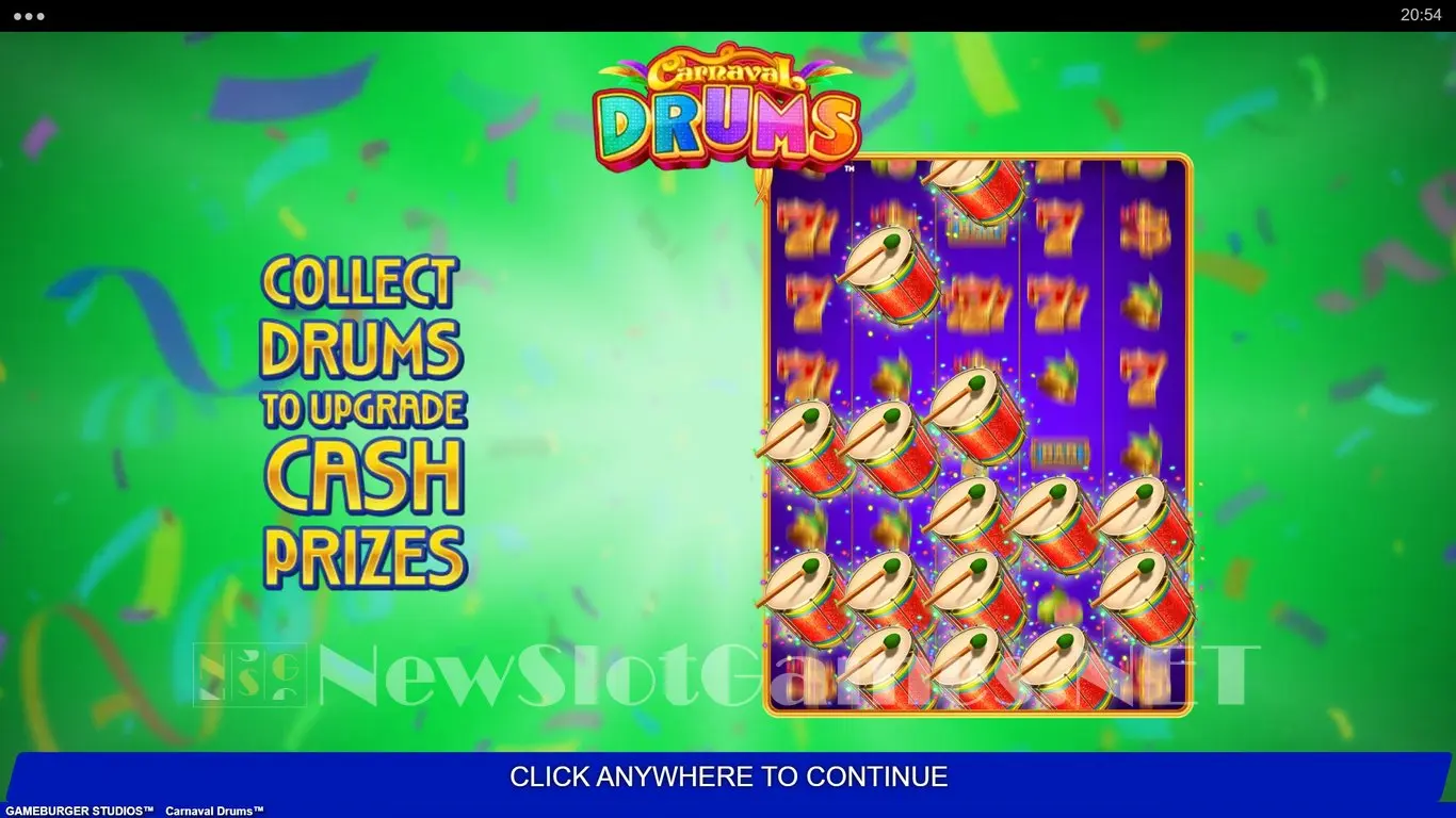 Carnaval Drums slot