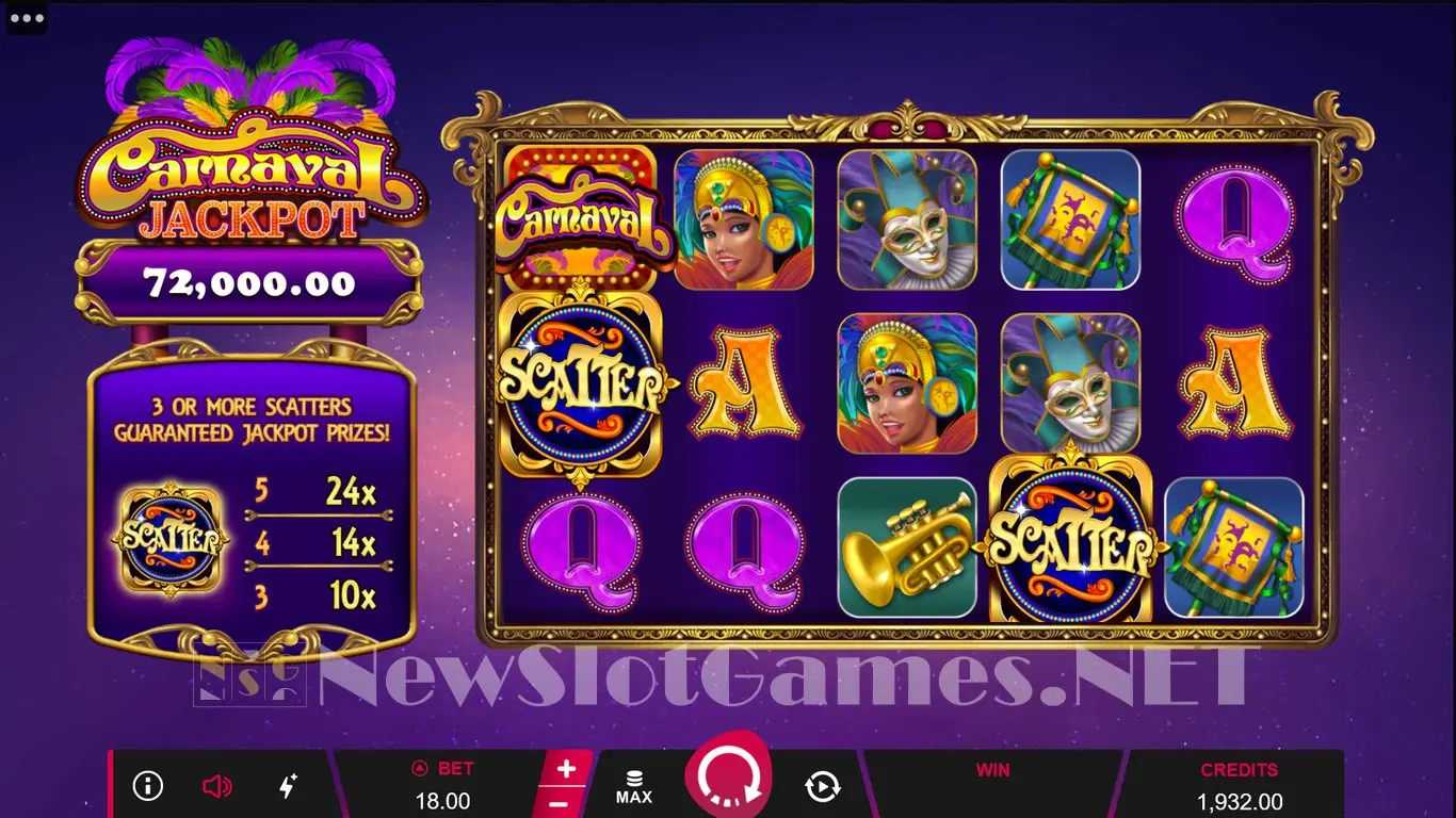 Carnaval Jackpot slot