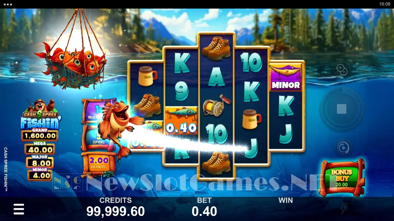 Cash Spree Fishin slot