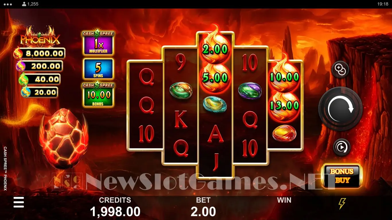 Cash Spree Phoenix slot