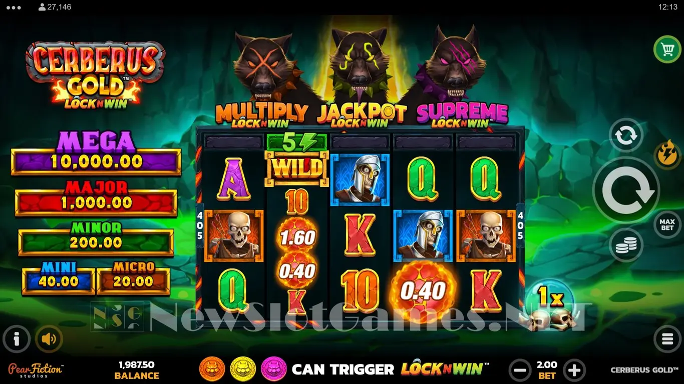 Cerberus Gold slot